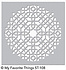 Moroccan Mosaic Stencil (ST-108) Moroccan Mosaic Stencil (ST-108)