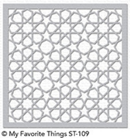 My Favorite Things Geometric Stars Stencil (ST-109) My Favorite Things Geometric Stars Stencil (ST-109)