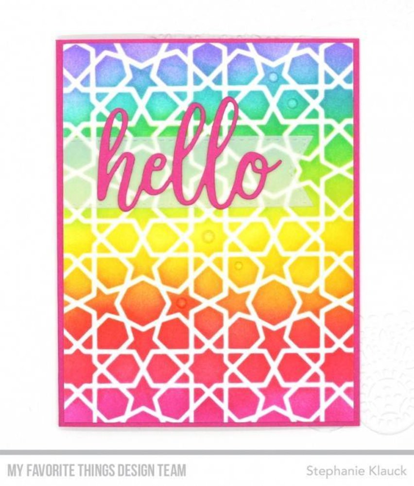 My Favorite Things Geometric Stars Stencil (ST-109) My Favorite Things Geometric Stars Stencil (ST-109)