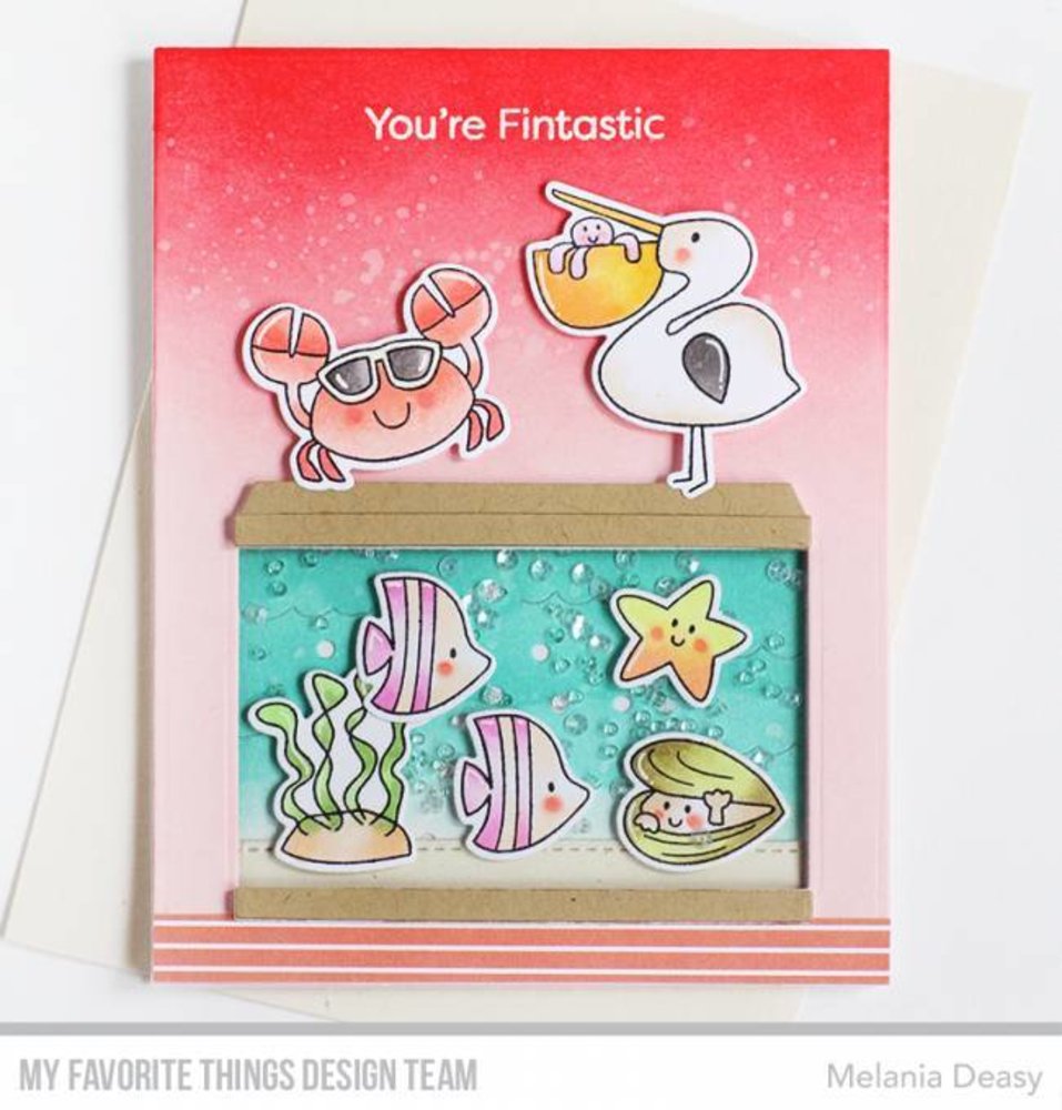 My Favorite Things Beach Buds Clear Stamps (CS-308)