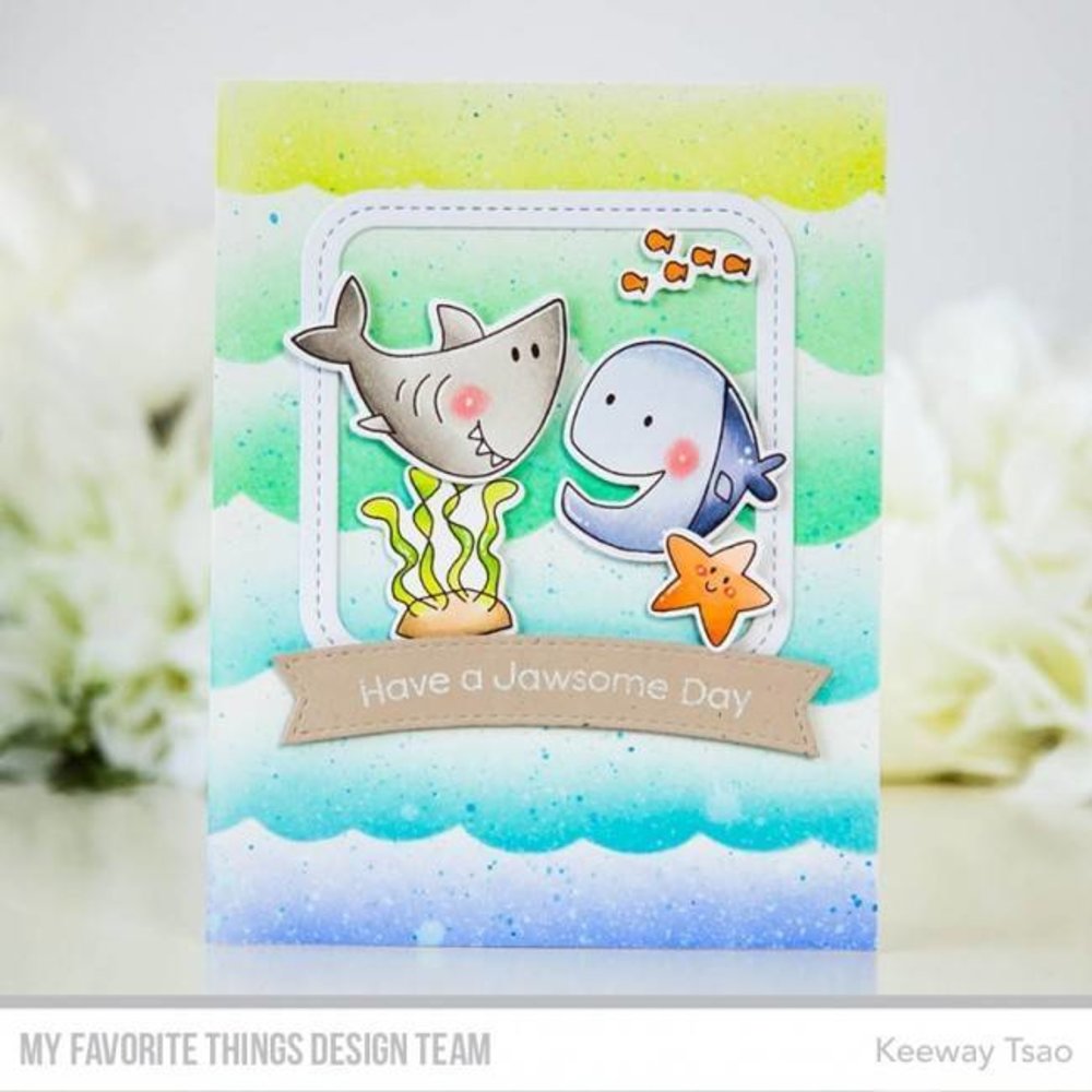 My Favorite Things Beach Buds Clear Stamps (CS-308)
