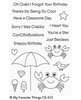 My Favorite Things Just Beclaws Clear Stamps (CS-312)