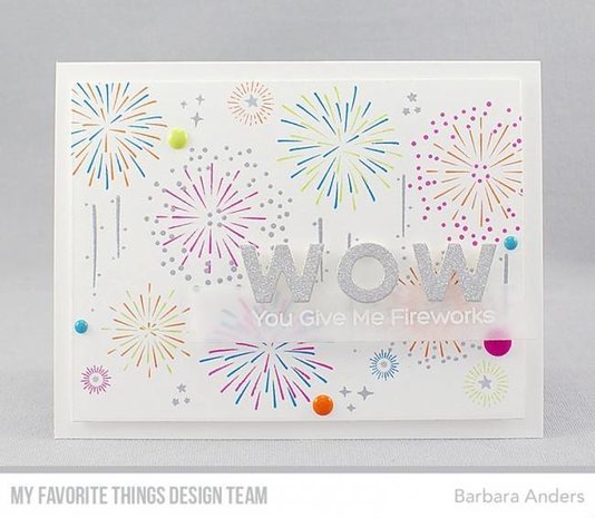 My Favorite Things You Wow Me Clear Stamps (CS-304) My Favorite Things You Wow Me Clear Stamps (CS-304)