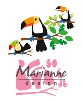 Marianne Design Collectable Eline's Toucan (COL1457) Marianne Design Collectable Eline's Toucan (COL1457)