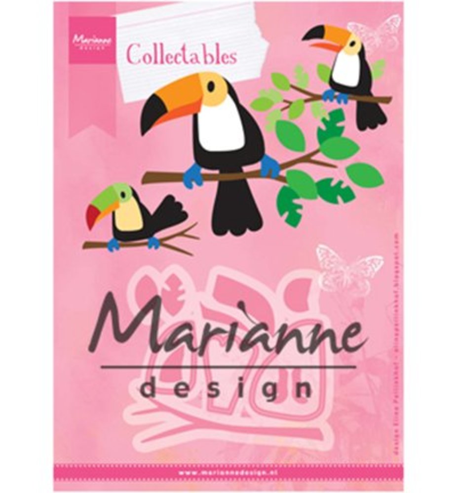 Marianne Design Collectable Eline's Toucan (COL1457) Marianne Design Collectable Eline's Toucan (COL1457)
