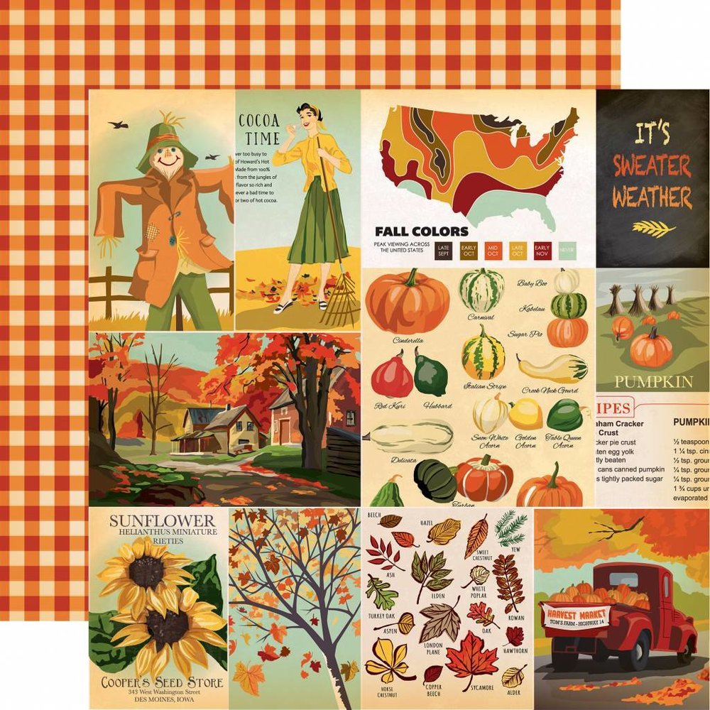 Carta Bella Fall Break 12x12 Inch Collection Kit (CBFA88016) Carta Bella Fall Break 12x12 Inch Collection Kit (CBFA88016)