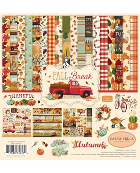 Carta Bella Fall Break 12x12 Inch Collection Kit (CBFA88016) Carta Bella Fall Break 12x12 Inch Collection Kit (CBFA88016)