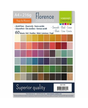 Vaessen Creative Florance Cardstock Glad Assortment A4 (2927-999) Vaessen Creative Florance Cardstock Glad Assortment A4 (2927-999)