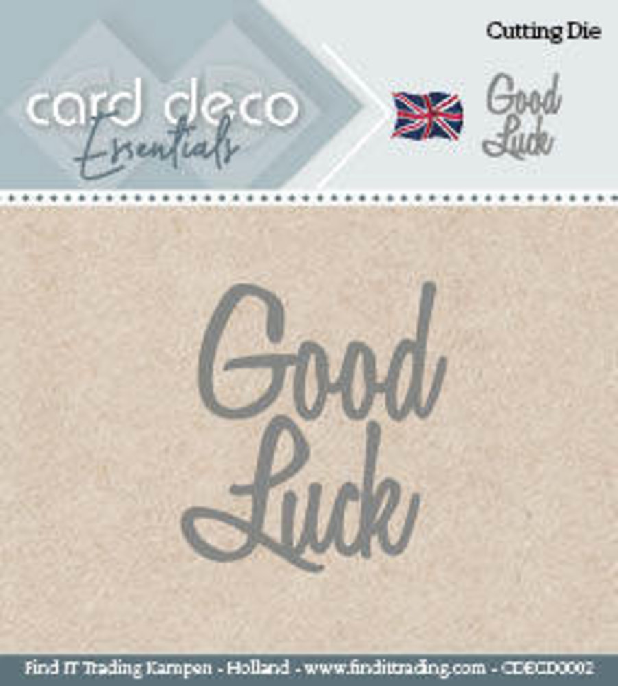 Card Deco Snijmal Good Luck (CDECD0002) Card Deco Snijmal Good Luck (CDECD0002)