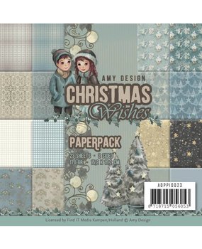 Amy Design Christmas Wishes 6x6 Inch Paper Pack (ADPP10023) Amy Design Christmas Wishes 6x6 Inch Paper Pack (ADPP10023)