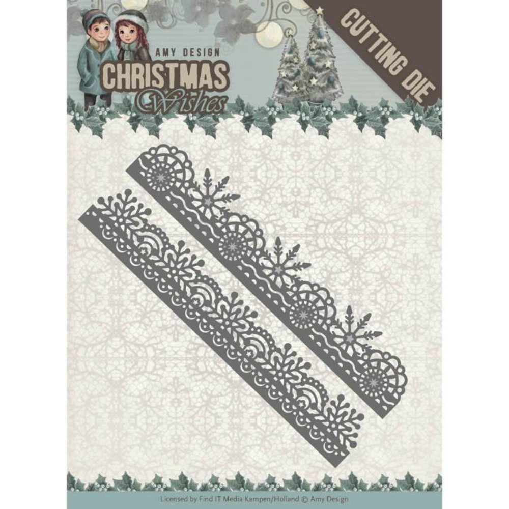 Amy Design Christmas Wishes Snowflake Borders Die (ADD10150) Amy Design Christmas Wishes Snowflake Borders Die (ADD10150)
