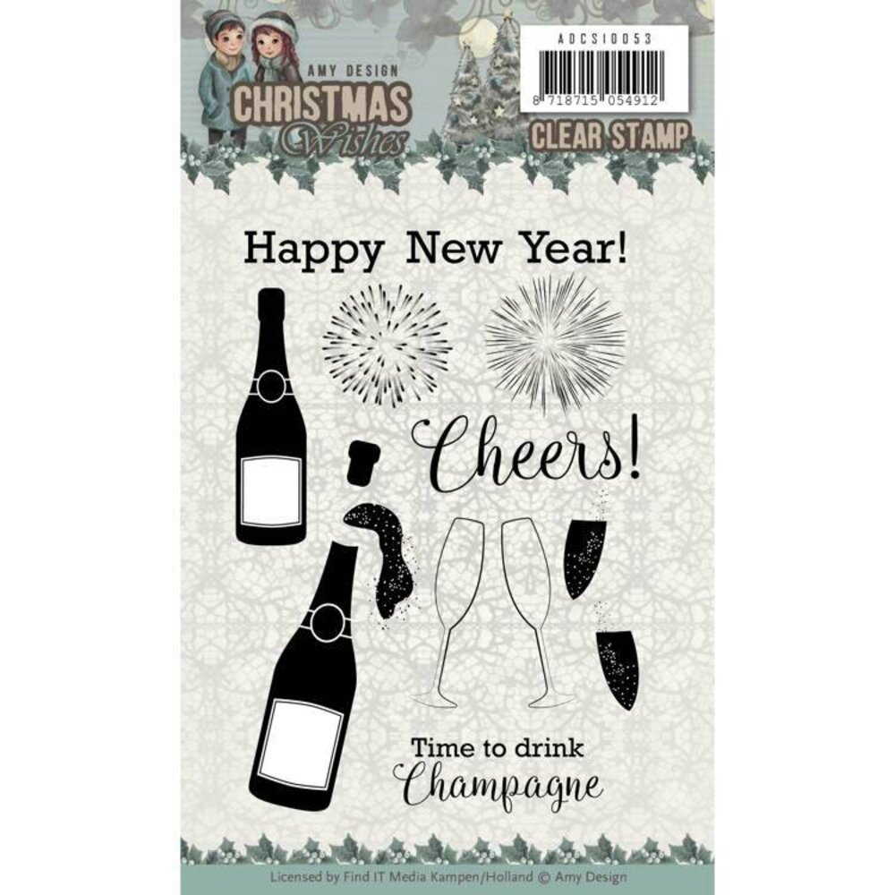 Amy Design Christmas Wishes Clear Stamp Set (ADCS10053)