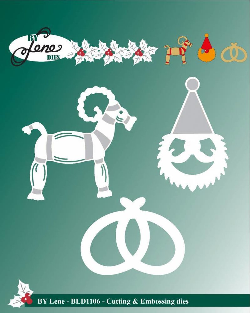 By Lene Metal Dies Yule Goat (BLD1106) By Lene Metal Dies Yule Goat (BLD1106)