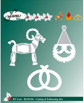 By Lene Metal Dies Yule Goat (BLD1106) By Lene Metal Dies Yule Goat (BLD1106)