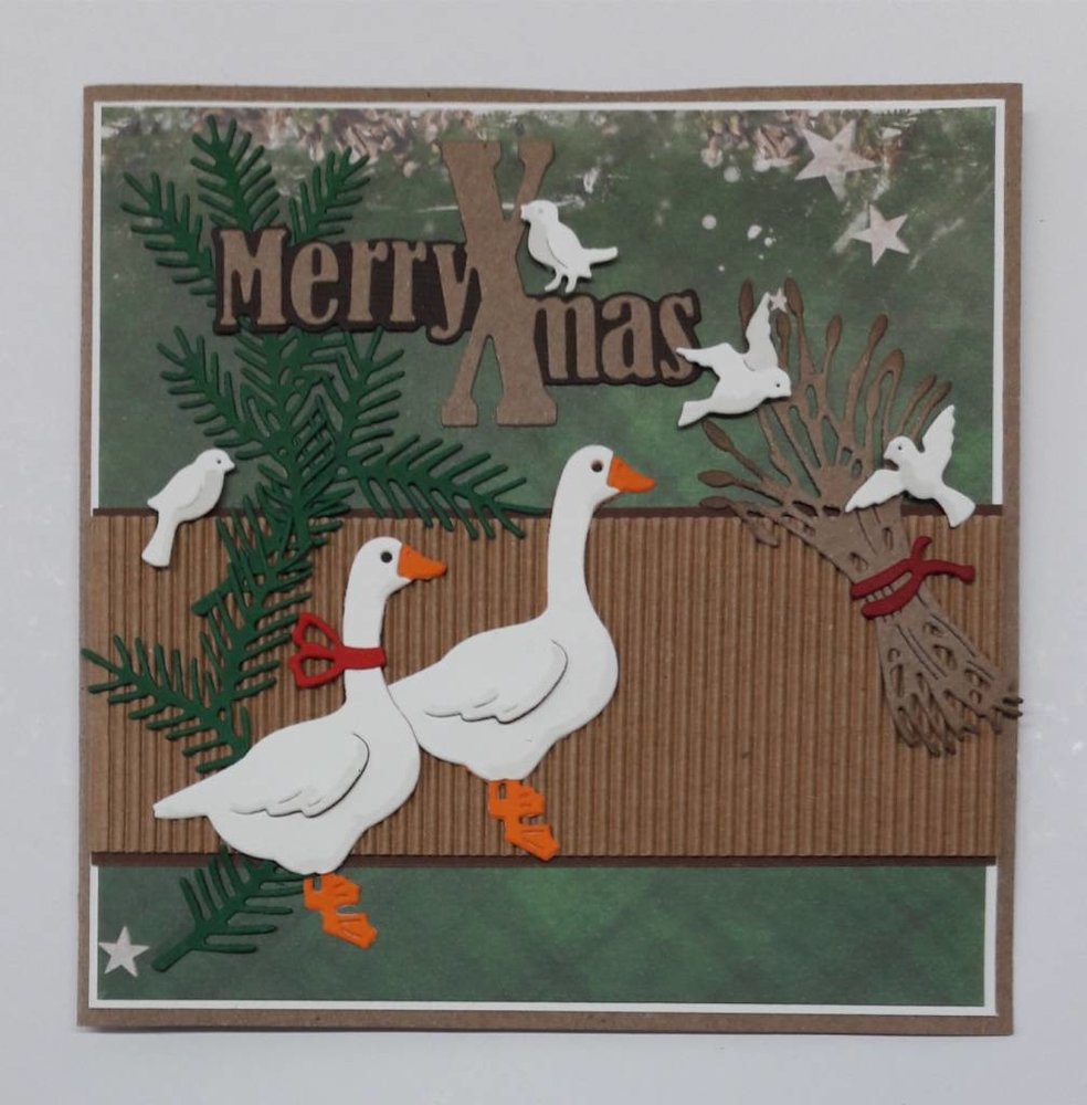 By Lene Metal Dies Christmas Sheaf (BLD1110) By Lene Metal Dies Christmas Sheaf (BLD1110)