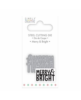 Simply Creative Merry & Bright Die (SCDIE055X18) OP=OP!