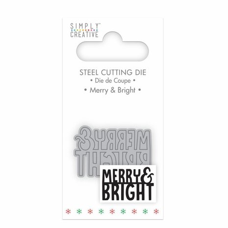 Simply Creative Merry & Bright Die (SCDIE055X18) OP=OP!