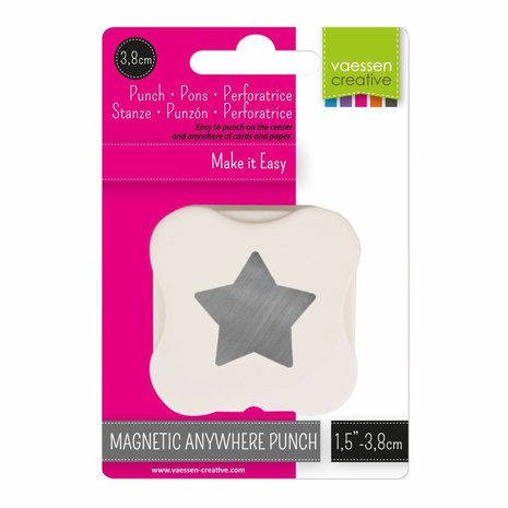 Vaessen Creative Magnetische Pons Ster (21450-003) Vaessen Creative Magnetische Pons Ster (21450-003)