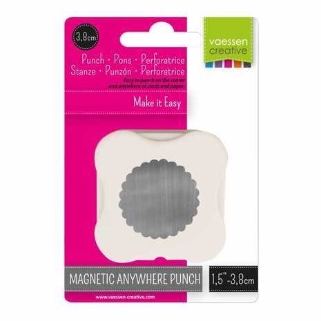 Vaessen Creative Magnetische Pons Cirkel Met Sierrand (21450-004)