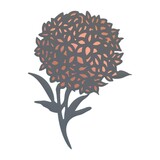 Couture Creations Lavish Ballroom Hydrangea Cut, Foil & Emboss Die (CO725900)