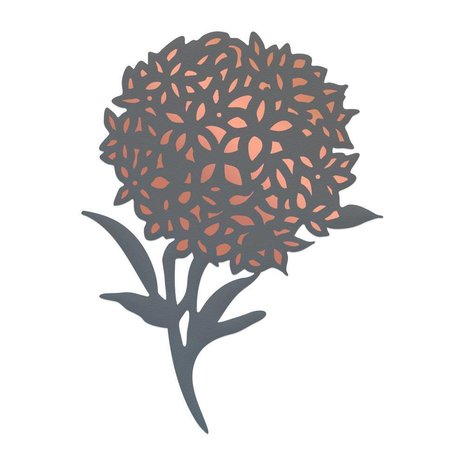 Couture Creations Lavish Ballroom Hydrangea Cut, Foil & Emboss Die (CO725900)