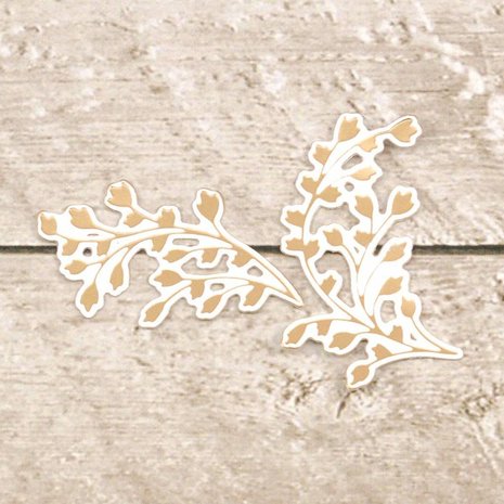 Couture Creations Lavish Ballroom Young Stems Cut, Foil & Emboss Die (CO725904)
