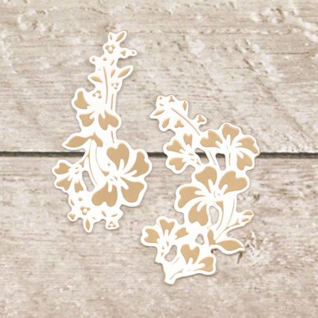 Couture Creations Lavish Ballroom Sweeping Botanicals Cut, Foil & Emboss Die (CO725909)