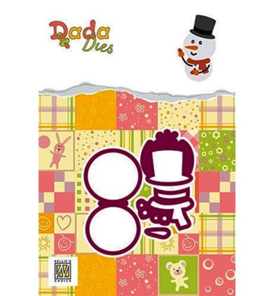 Nellie Snellen Dada Dies Snowman (DDD018) Nellie Snellen Dada Dies Snowman (DDD018)