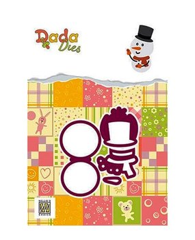 Nellie Snellen Dada Dies Snowman (DDD018) Nellie Snellen Dada Dies Snowman (DDD018)