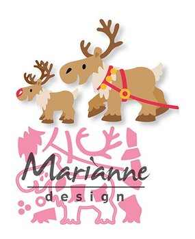 Marianne Design Collectable Eline's Reindeer (COL1461) Marianne Design Collectable Eline's Reindeer (COL1461)