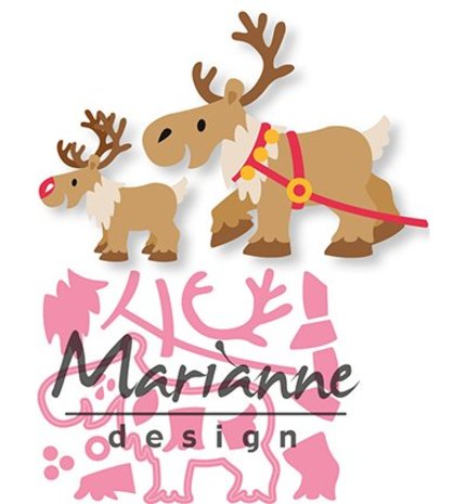 Marianne Design Collectable Eline's Reindeer (COL1461) Marianne Design Collectable Eline's Reindeer (COL1461)