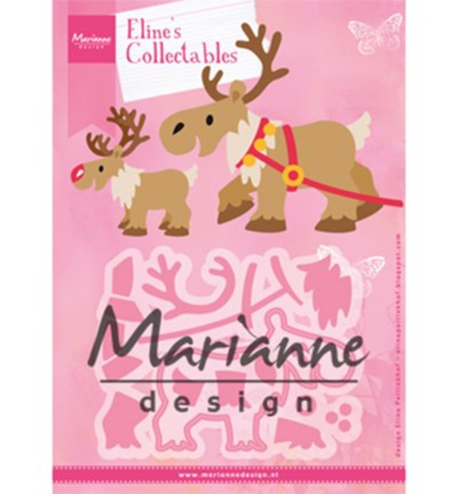 Marianne Design Collectable Eline's Reindeer (COL1461) Marianne Design Collectable Eline's Reindeer (COL1461)