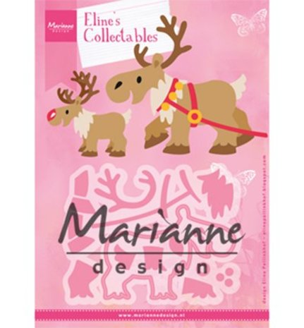 Marianne Design Collectable Eline's Reindeer (COL1461) Marianne Design Collectable Eline's Reindeer (COL1461)