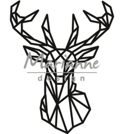 Marianne Design Craftable Geometric Deer (CR1445) Marianne Design Craftable Geometric Deer (CR1445)