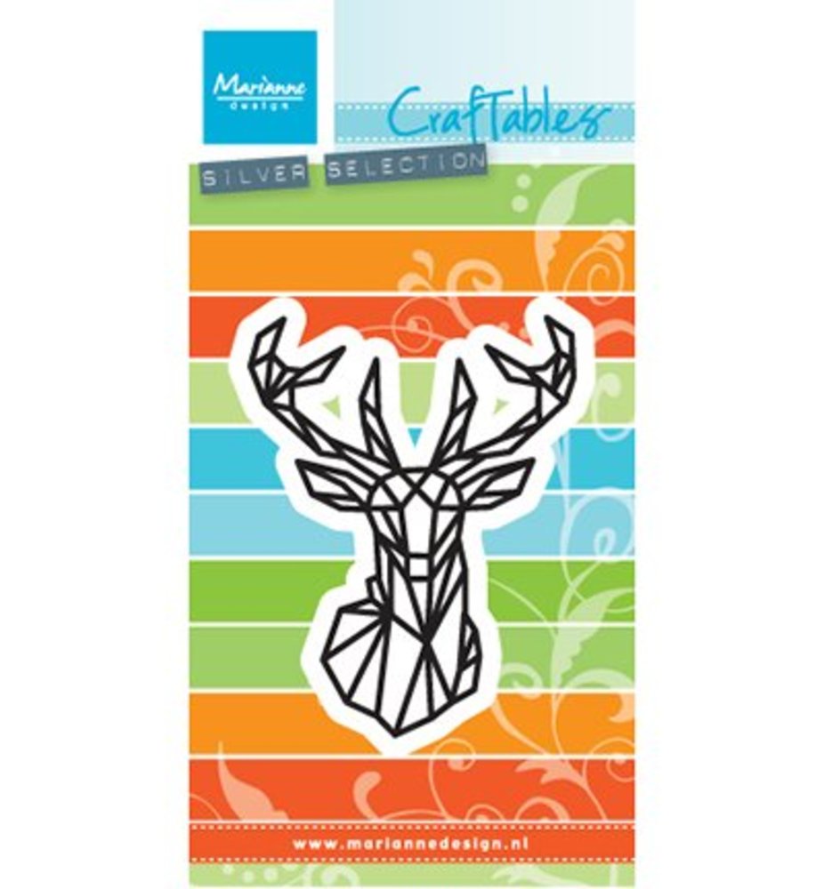 Marianne Design Craftable Geometric Deer (CR1445) Marianne Design Craftable Geometric Deer (CR1445)