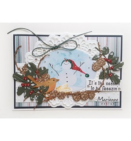 Marianne Design Creatable Tiny's Holly (LR0549) Marianne Design Creatable Tiny's Holly (LR0549)