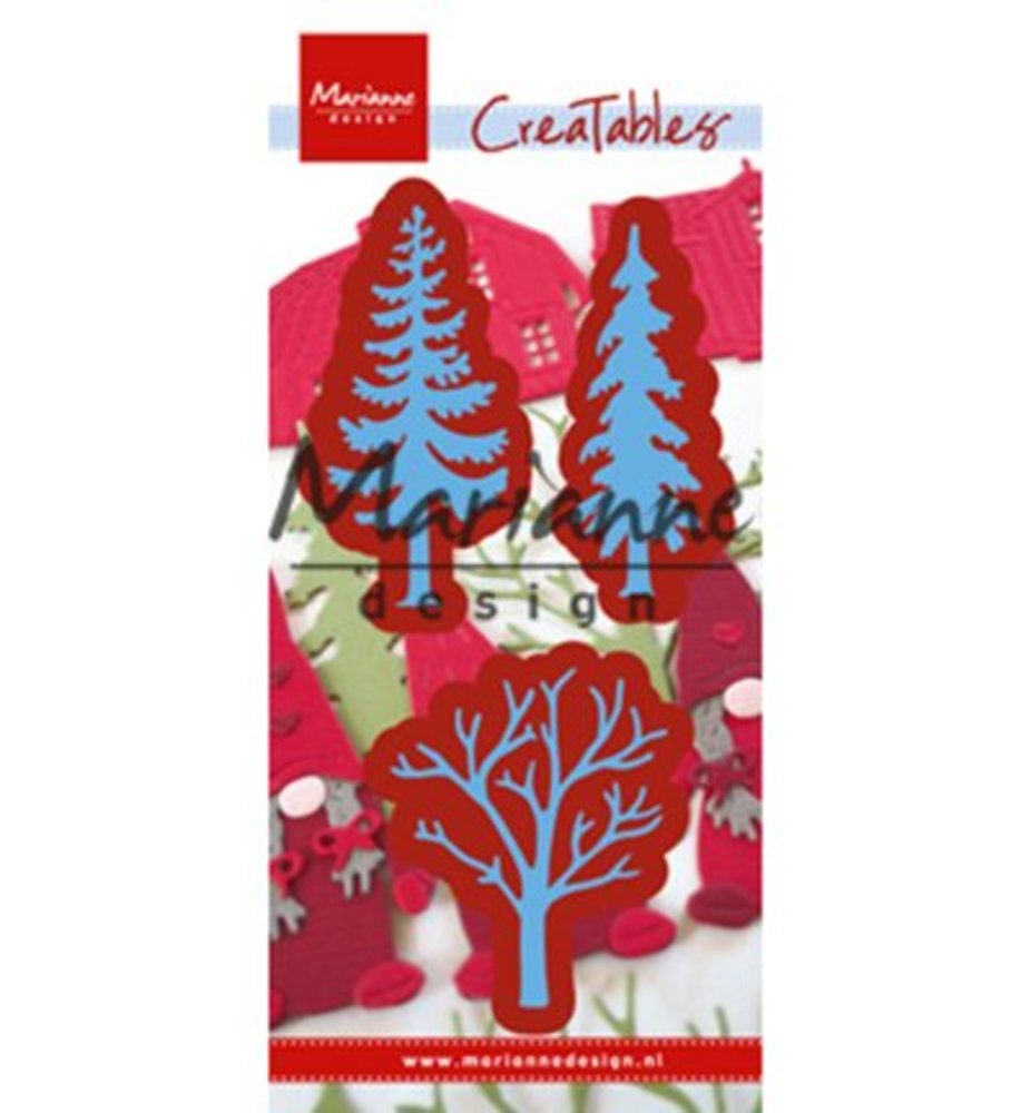 Marianne Design Creatable Forest Trees (Set of 3) (LR0556)