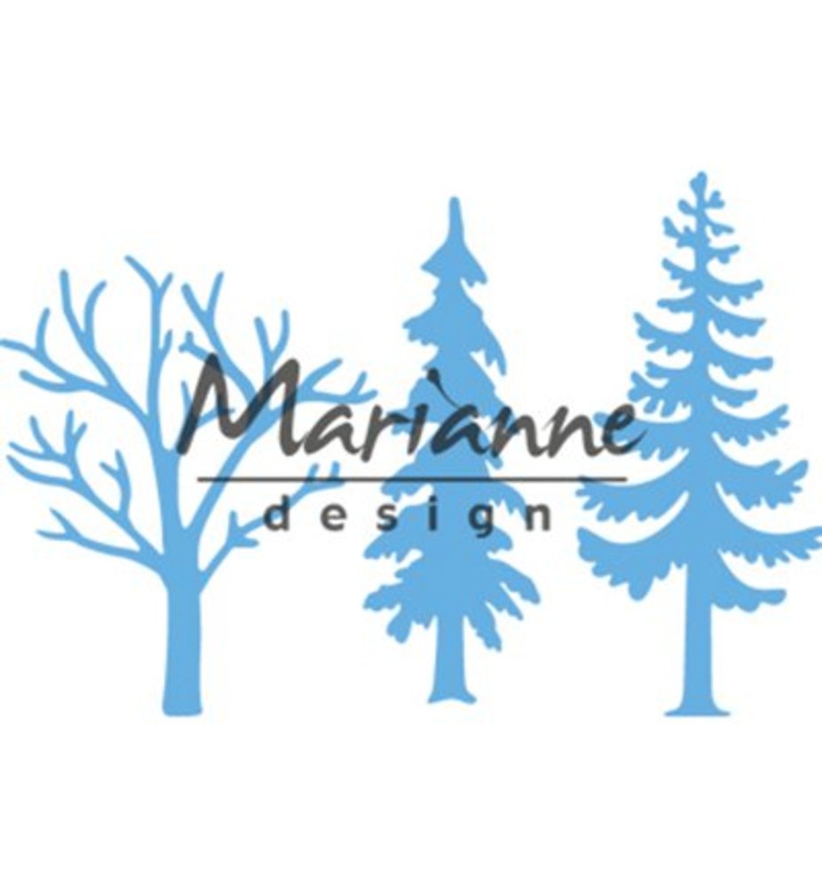 Marianne Design Creatable Forest Trees (Set of 3) (LR0556)