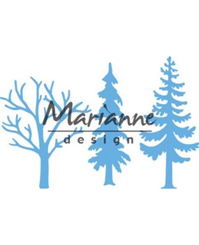 Marianne Design Creatable Forest Trees (Set of 3) (LR0556)