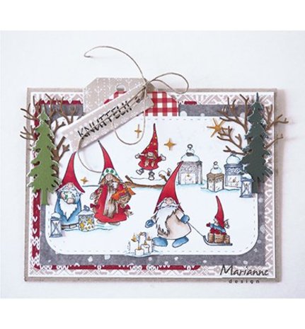 Marianne Design Creatable Forest Trees (Set of 3) (LR0556)