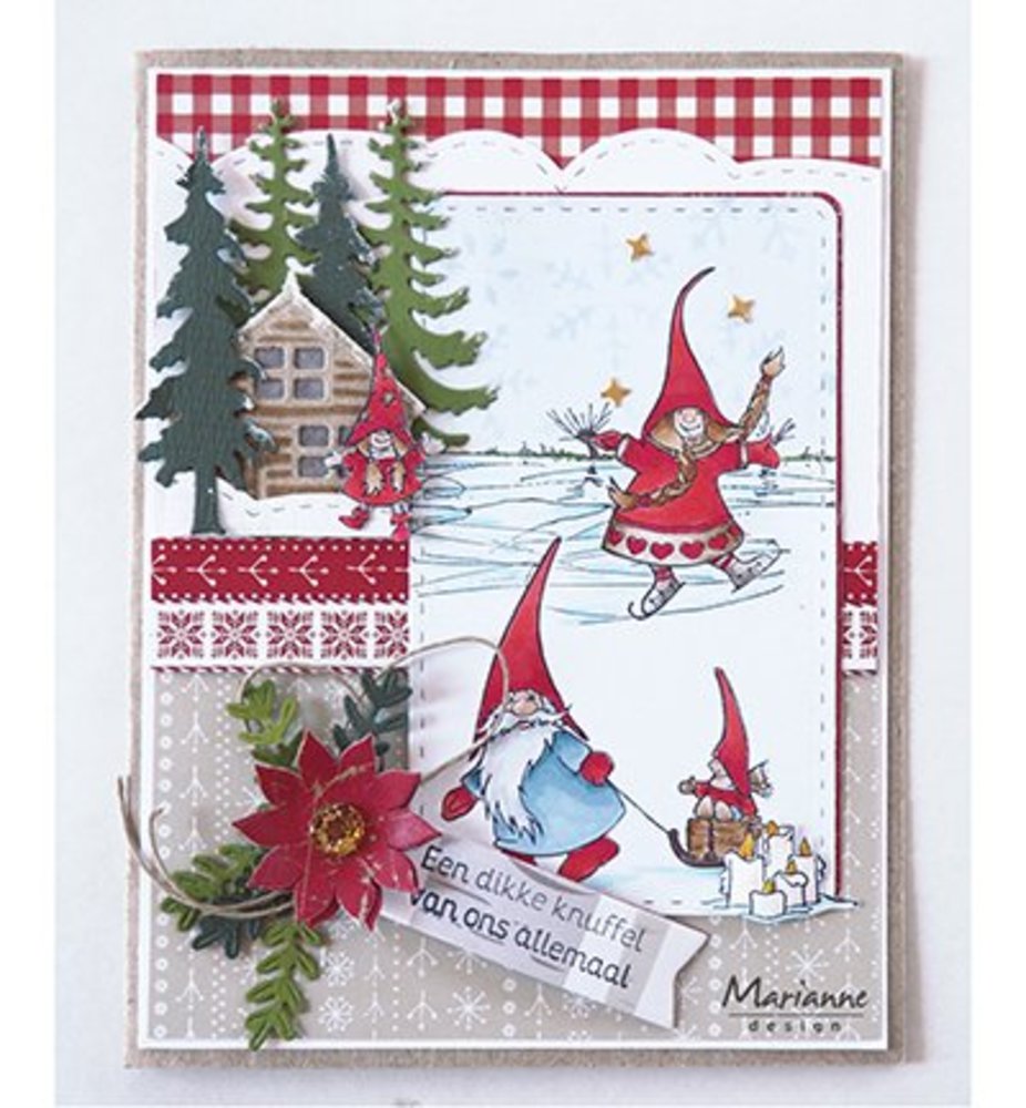 Marianne Design Creatable Forest Trees (Set of 3) (LR0556)