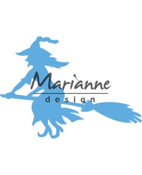 Marianne Design Creatable Witch On Broomstick (LR0561) Marianne Design Creatable Witch On Broomstick (LR0561)