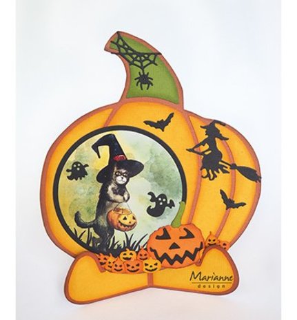Marianne Design Creatable Border with Pumpkins (LR0562) Marianne Design Creatable Border with Pumpkins (LR0562)