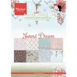 Marianne Design Forest Dream A5 Pretty Papers Bloc (PK9158)