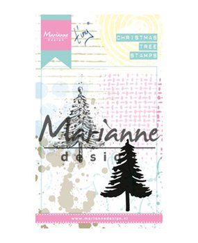 Marianne Design Tiny's Christmas Tree Cling Stamp (MM1625) Marianne Design Tiny's Christmas Tree Cling Stamp (MM1625)