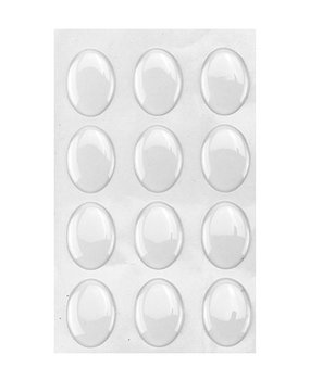 Paperpads.nl SELECT Epoxy Stickers Dot Ovaal 25 x 18 mm Paperpads.nl SELECT Epoxy Stickers Dot Ovaal 25 x 18 mm