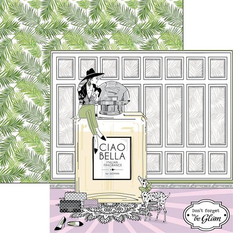 Ciao Bella Papercrafting Italian Luxury 12x12 Inch Paper Pad (CBP009)