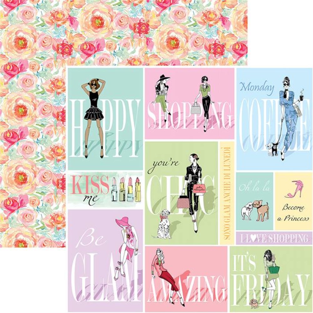 Ciao Bella Papercrafting Italian Luxury 12x12 Inch Paper Pad (CBP009)