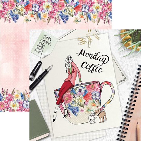 Ciao Bella Papercrafting Italian Luxury 12x12 Inch Paper Pad (CBP009)