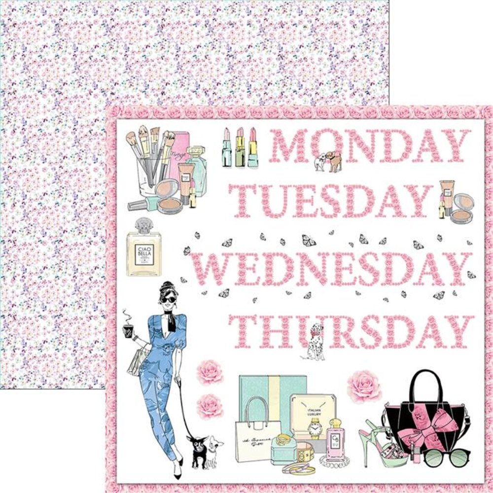 Ciao Bella Papercrafting Italian Luxury 12x12 Inch Paper Pad (CBP009)